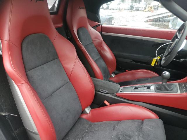Photo 10 from auction – 2016 PORSCHE BOXSTER SP with VIN WP0CC2A86GS152478