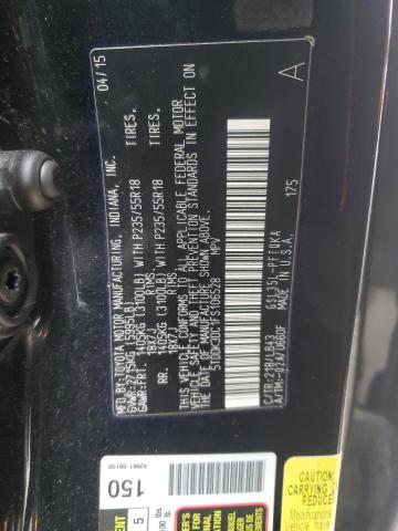 Photo 14 from auction – 2015 TOYOTA SIENNA XLE with VIN 5TDDK3DC1FS106528