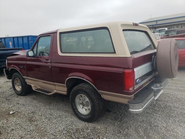 Photo 2 from auction – 1996 FORD BRONCO U10 with VIN 1FMEU15H7TLB67016