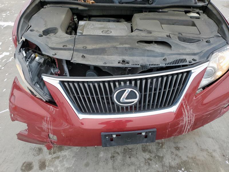 Photo 11 from auction – 2010 LEXUS RX 350 with VIN 2T2ZK1BA1AC019138
