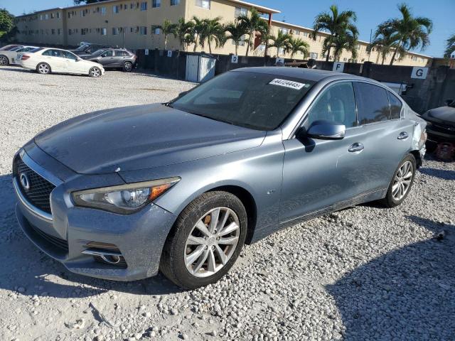 INFINITI Q50 BASE 2016 with VIN JN1CV7AP0GM200322 - Photo from auction