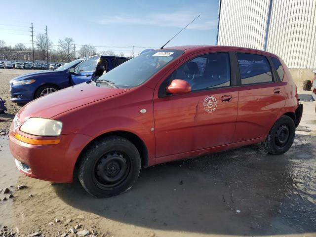 CHEVROLET AVEO BASE 2008 with VIN KL1TD66618B010348 - Photo from auction