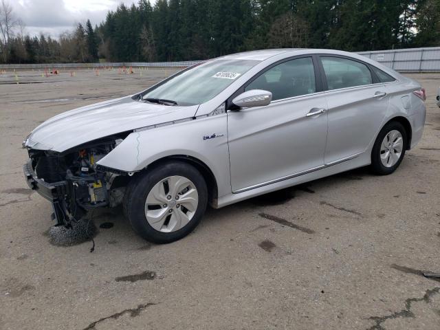 HYUNDAI SONATA HYB 2015 with VIN KMHEC4A46FA135200 - Photo from auction