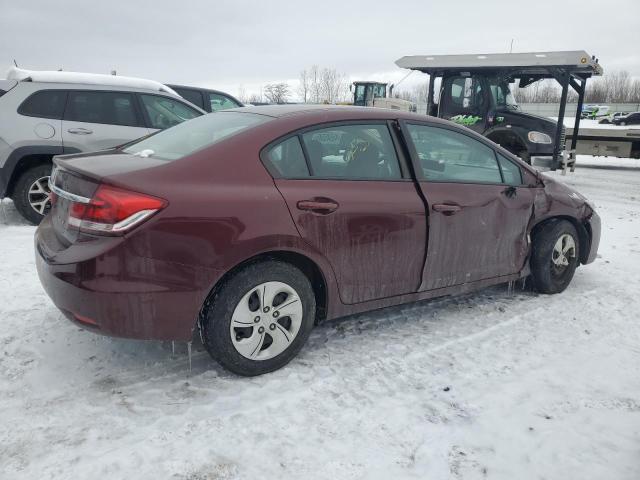 Photo 3 from auction – 2013 HONDA CIVIC LX with VIN 19XFB2F57DE082924