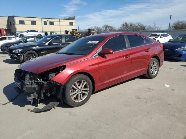 HYUNDAI SONATA SE 2016 with VIN 5NPE24AF0GH370047 - Photo from auction