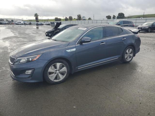 KIA OPTIMA HYB 2014 with VIN KNAGN4AD6E5064043 - Photo from auction