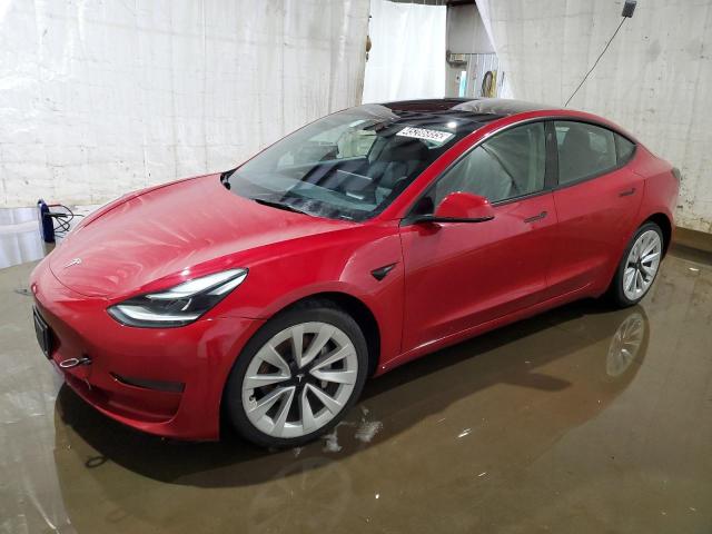 TESLA MODEL 3 2022 with VIN 5YJ3E1EA9NF185356 - Photo from auction