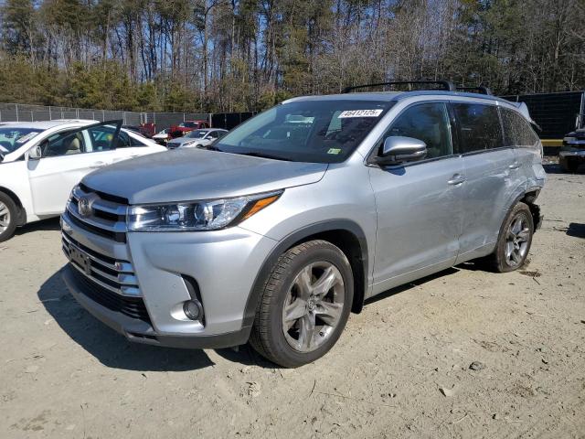 TOYOTA HIGHLANDER 2018 with VIN 5TDDZRFH7JS834693 - Photo from auction