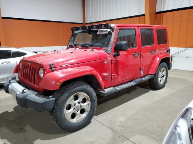 JEEP WRANGLER U 2014 with VIN 1C4BJWEG8EL132976 - Photo from auction