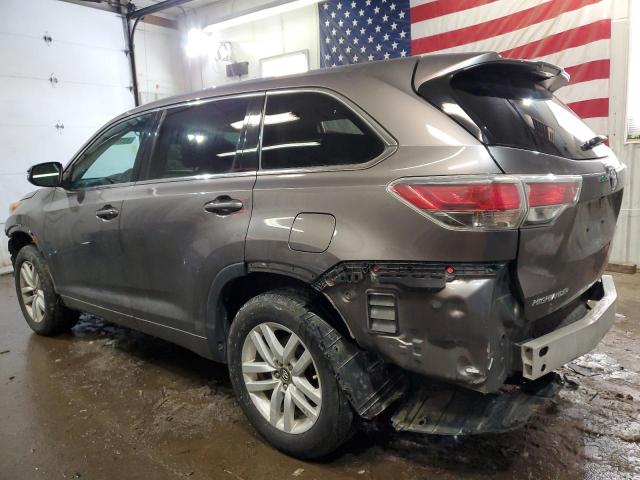 Photo 2 from auction – 2016 TOYOTA HIGHLANDER with VIN 5TDBKRFH4GS258503