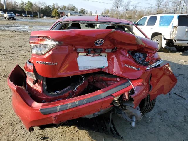 Photo 6 from auction – 2021 TOYOTA COROLLA LE with VIN JTDEAMDE4MJ002396