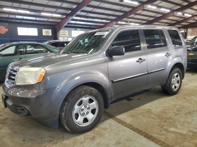 HONDA PILOT LX 2015 with VIN 5FNYF4H28FB011384 - Photo from auction