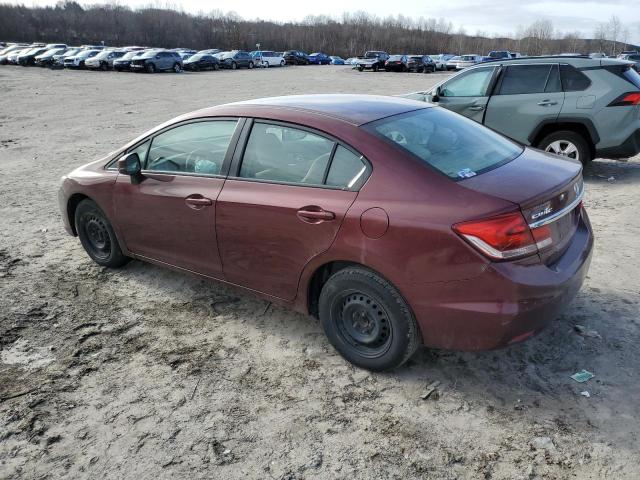 Photo 2 from auction – 2013 HONDA CIVIC LX with VIN 2HGFB2F54DH530770