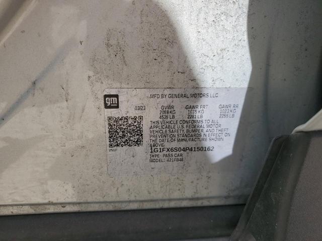 Photo 14 from auction – 2023 CHEVROLET BOLT EV 2L with VIN 1G1FX6S04P4150162