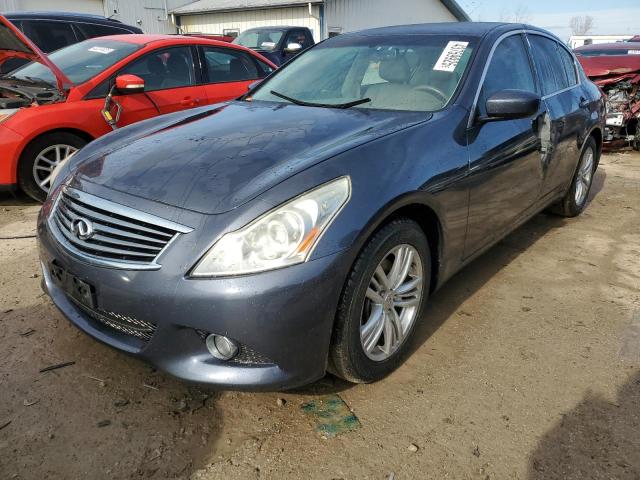 INFINITI G25 BASE 2012 with VIN JN1DV6AP7CM812381 - Photo from auction