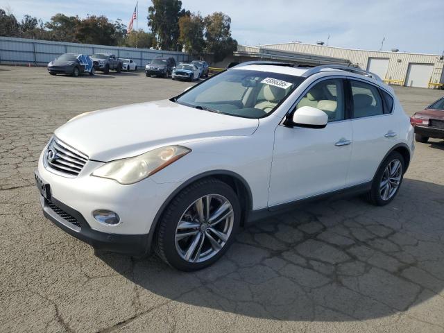 INFINITI EX35 BASE 2012 with VIN JN1AJ0HR0CM452714 - Photo from auction