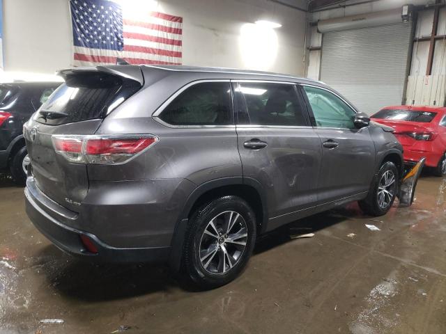 Photo 3 from auction – 2016 TOYOTA HIGHLANDER with VIN 5TDJKRFH9GS265488