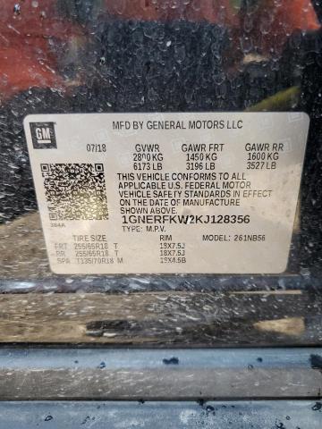 Photo 14 from auction – 2019 CHEVROLET TRAVERSE L with VIN 1GNERFKW2KJ128356