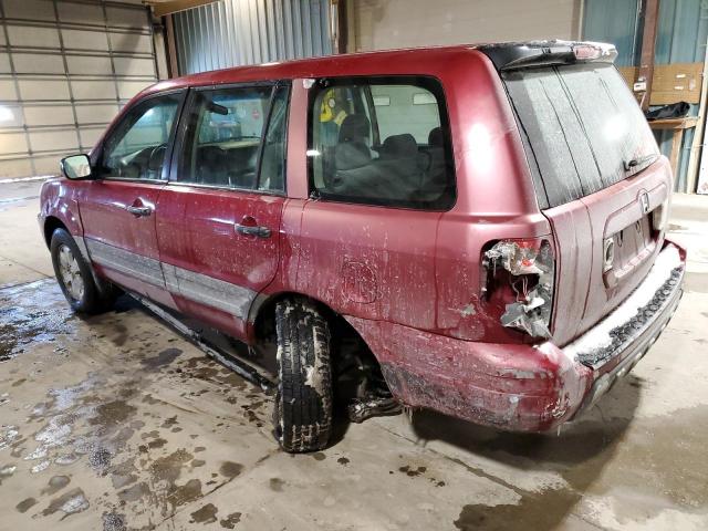 Photo 2 from auction – 2003 HONDA PILOT LX with VIN 2HKYF18103H501210