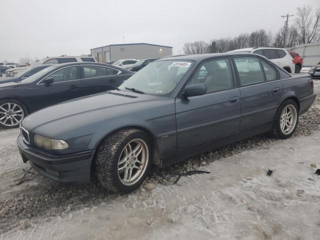 BMW 740I 2000 with VIN WBAGG8343YDN76254 - Photo from auction