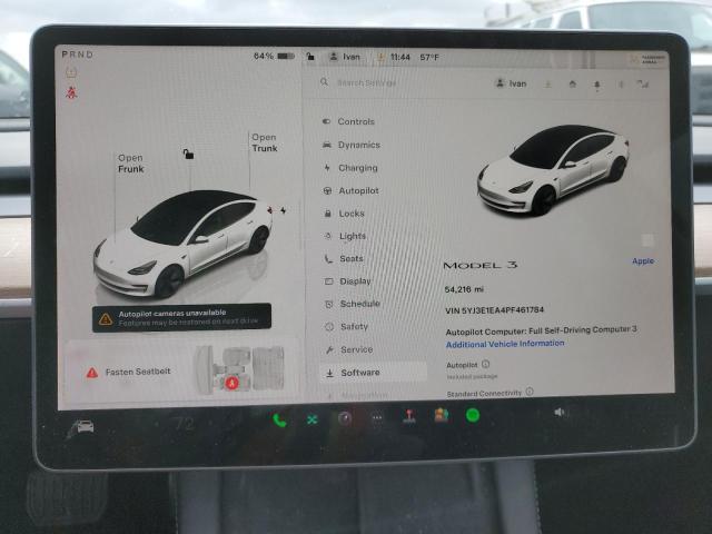 Photo 9 from auction – 2023 TESLA MODEL 3 with VIN 5YJ3E1EA4PF461784