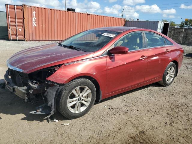 HYUNDAI SONATA GLS 2013 with VIN 5NPEB4AC0DH782423 - Photo from auction