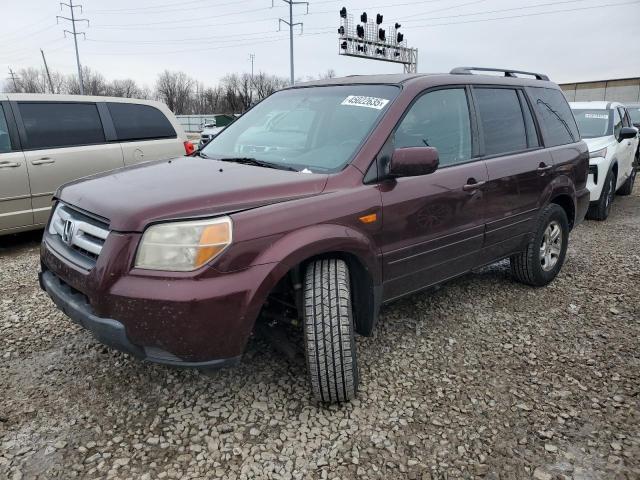 HONDA PILOT VP 2008 with VIN 5FNYF18298B036845 - Photo from auction