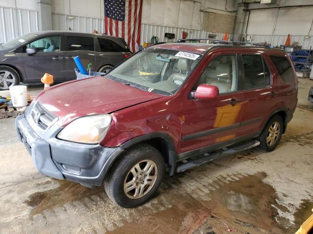 HONDA CR-V EX 2002 with VIN JHLRD78862C061551 - Photo from auction