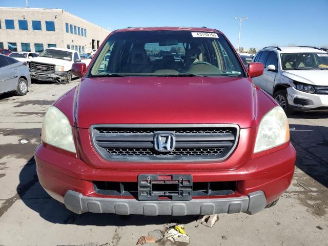 Photo 5 from auction – 2005 HONDA PILOT EXL with VIN 5FNYF18505B050543