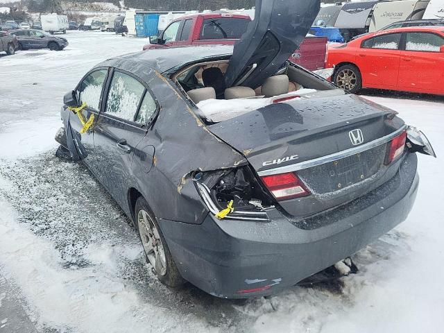 Photo 2 from auction – 2013 HONDA CIVIC LX with VIN 2HGFB2F47DH020100