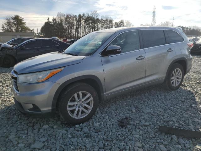 TOYOTA HIGHLANDER 2014 with VIN 5TDZARFH5ES005981 - Photo from auction