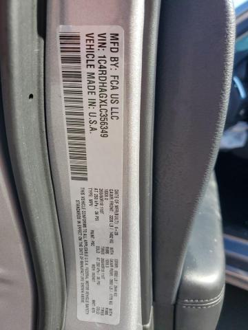 Photo 14 from auction – 2020 DODGE DURANGO SX with VIN 1C4RDHAGXLC356349