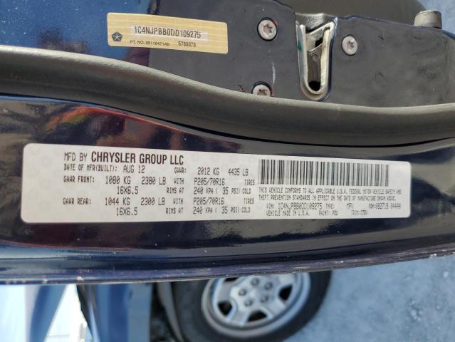 Photo 14 from auction – 2013 JEEP PATRIOT SP with VIN 1C4NJPBB0DD109275