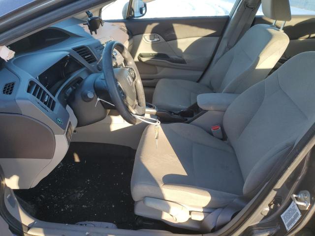 Photo 7 from auction – 2012 HONDA CIVIC HF with VIN 2HGFB2F68CH554061