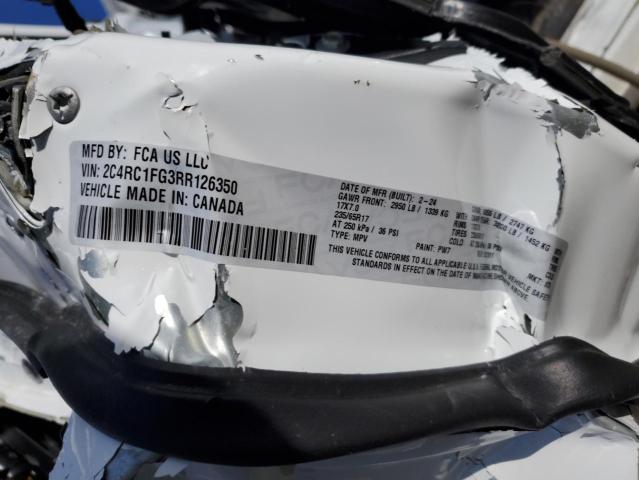 Photo 14 from auction – 2024 CHRYSLER PACIFICA T with VIN 2C4RC1FG3RR126350