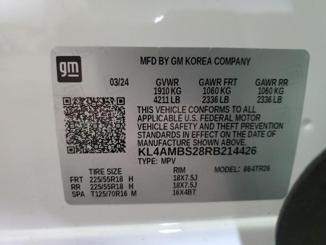 Photo 14 from auction – 2024 BUICK ENCORE GX with VIN KL4AMBS28RB214426