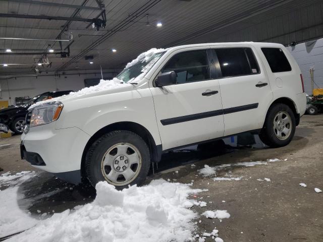 HONDA PILOT LX 2015 with VIN 5FNYF4H27FB042691 - Photo from auction