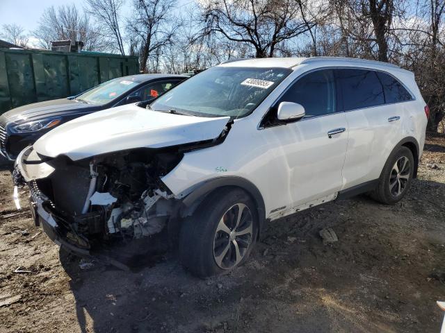 KIA SORENTO EX 2017 with VIN 5XYPHDA53HG338104 - Photo from auction