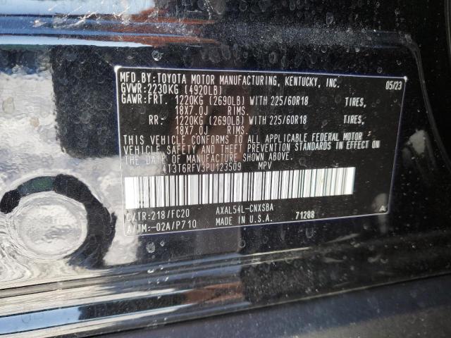 Photo 14 from auction – 2023 TOYOTA RAV4 SE with VIN 4T3T6RFV3PU123509