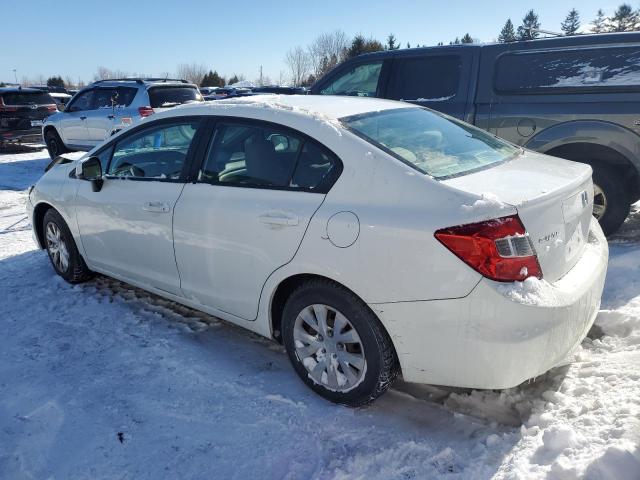 Photo 2 from auction – 2012 HONDA CIVIC LX with VIN 2HGFB2F46CH062885