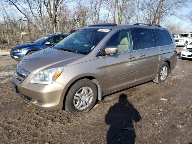 HONDA ODYSSEY EX 2007 with VIN 5FNRL387X7B107957 - Photo from auction