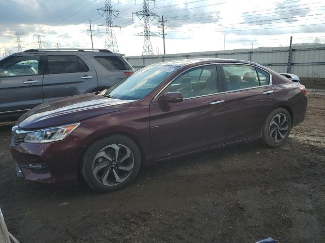 HONDA ACCORD EX 2016 with VIN 1HGCR2F04GA010302 - Photo from auction