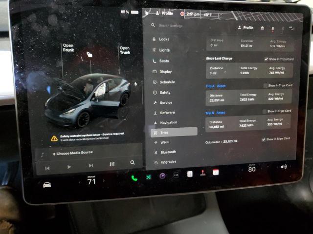 Photo 9 from auction – 2024 TESLA MODEL Y with VIN 7SAYGAEEXRF077064