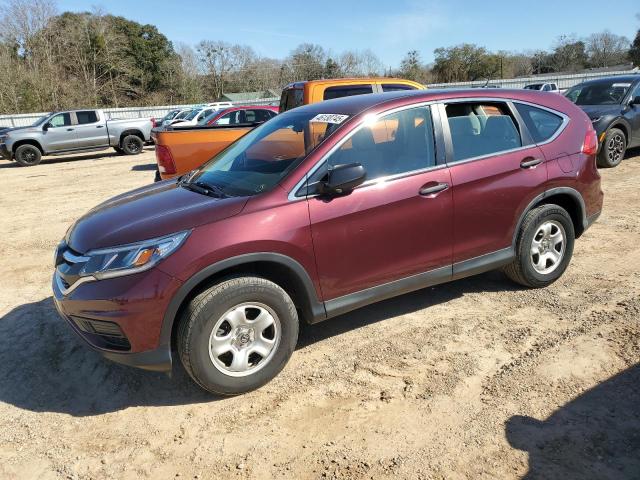 HONDA CR-V LX 2015 with VIN 5J6RM4H30FL124689 - Photo from auction