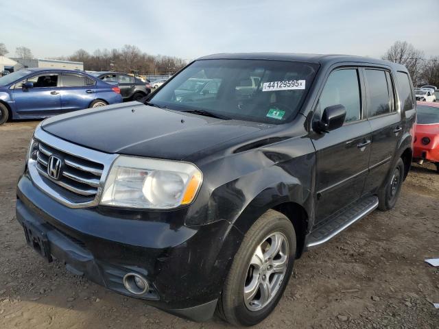 HONDA PILOT EXLN 2014 with VIN 5FNYF4H79EB043755 - Photo from auction