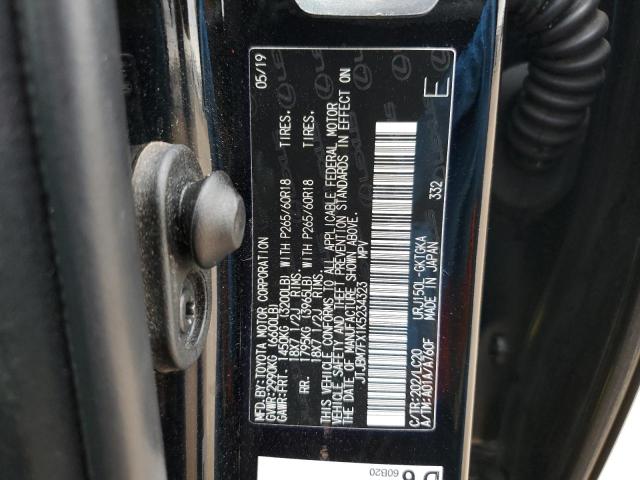 Photo 14 from auction – 2019 LEXUS GX 460 with VIN JTJBM7FX1K5234323