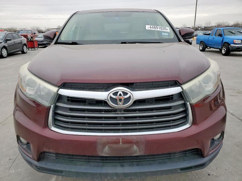 Photo 5 from auction – 2015 TOYOTA HIGHLANDER with VIN 5TDZKRFH3FS067023