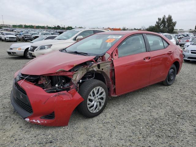 TOYOTA COROLLA L 2017 with VIN 5YFBURHE9HP646611 - Photo from auction