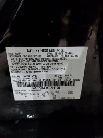 Photo 14 from auction – 2019 FORD ECOSPORT S with VIN MAJ3S2GE3KC294120