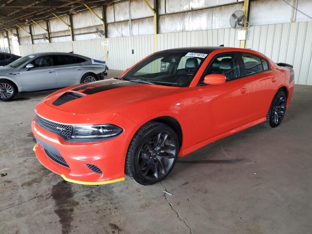DODGE CHARGER R/ 2021 with VIN 2C3CDXCT8MH674998 - Photo from auction